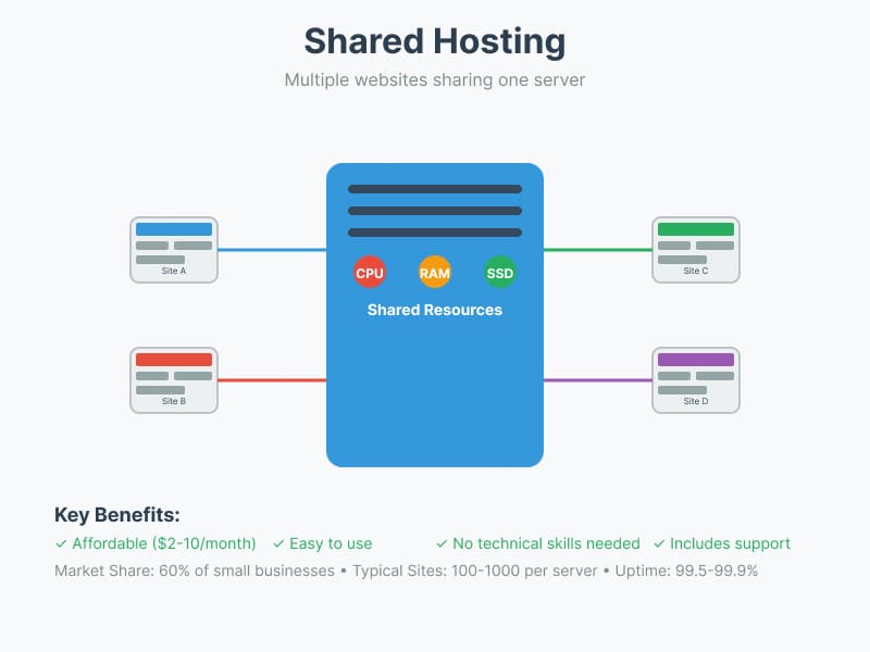 Shared hosting schema